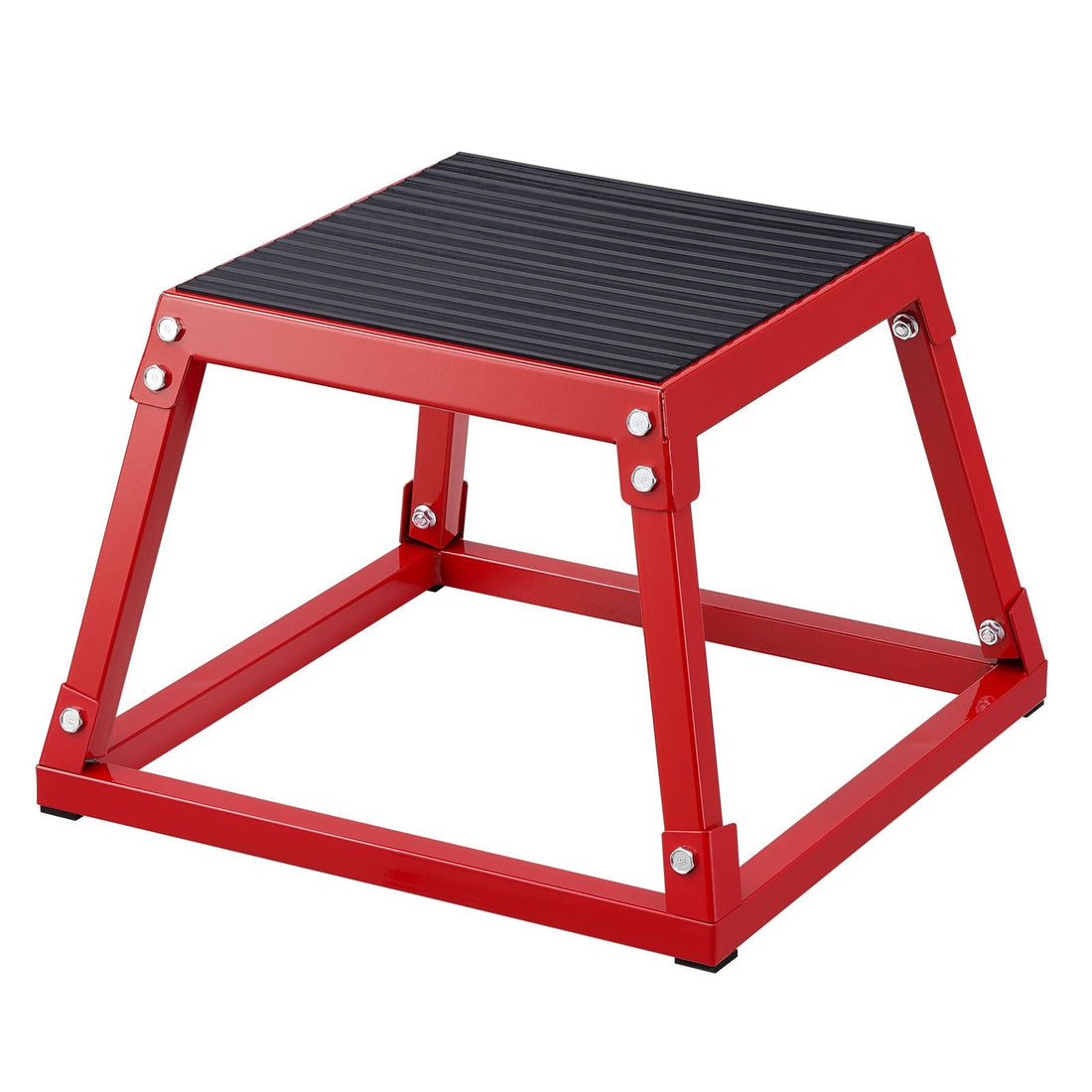 Plyometric Anti-Slip 12 inch Jump Box, Steel Plyometric Platform and Jumping Agility Box