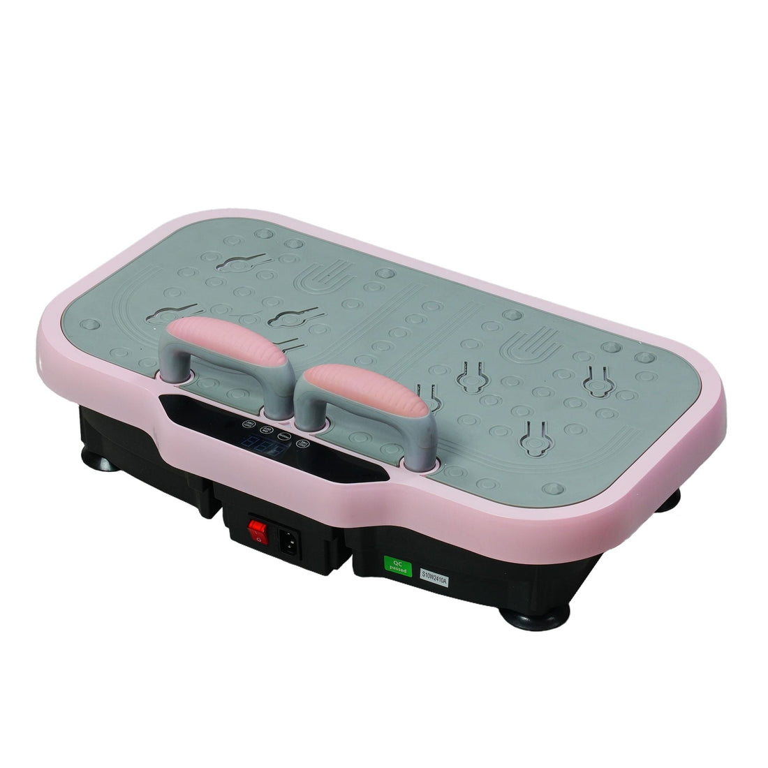 Vibration Plate Fitness Platform with handle Whole Body Exercise Machine with 120 Speed Levels, Fat Burning, and Weight Loss