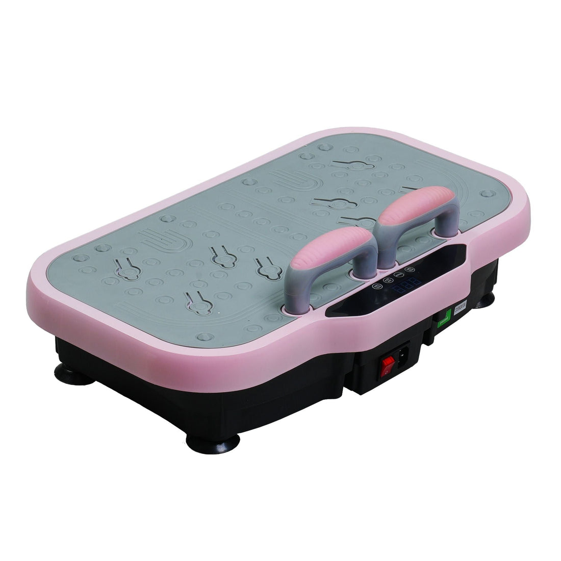 Vibration Plate Fitness Platform with handle Whole Body Exercise Machine with 120 Speed Levels, Fat Burning, and Weight Loss