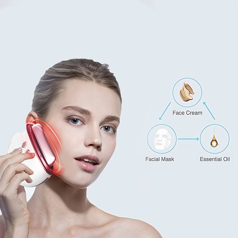 1pc Electric Gua Sha Facial Tools; Face Scraping Massager With 9 Modes