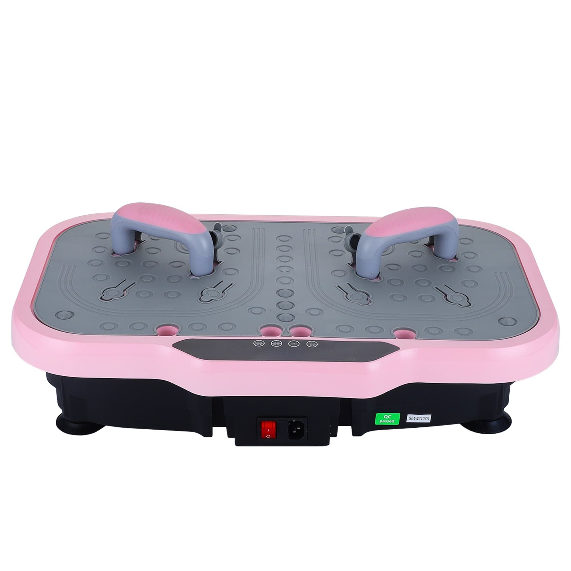 Vibration Plate Fitness Platform with handle Whole Body Exercise Machine with 120 Speed Levels, Fat Burning, and Weight Loss