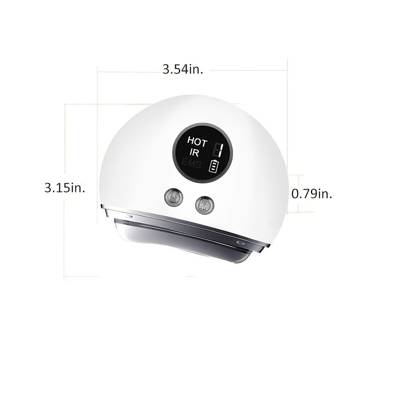 1pc Electric Gua Sha Facial Tools; Face Scraping Massager With 9 Modes