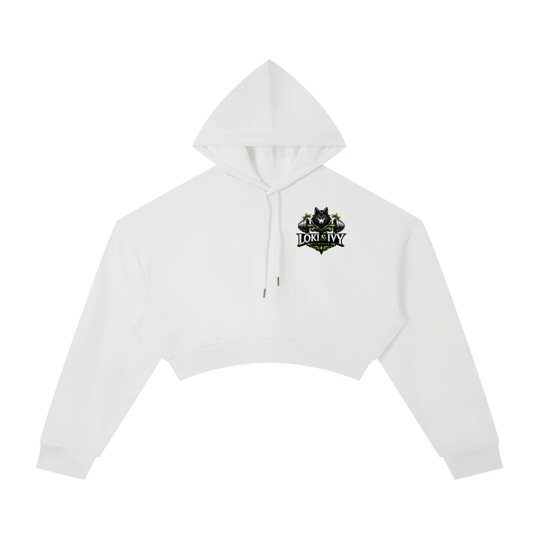 Loki & Ivy Women's Essential Cropped Hoodie