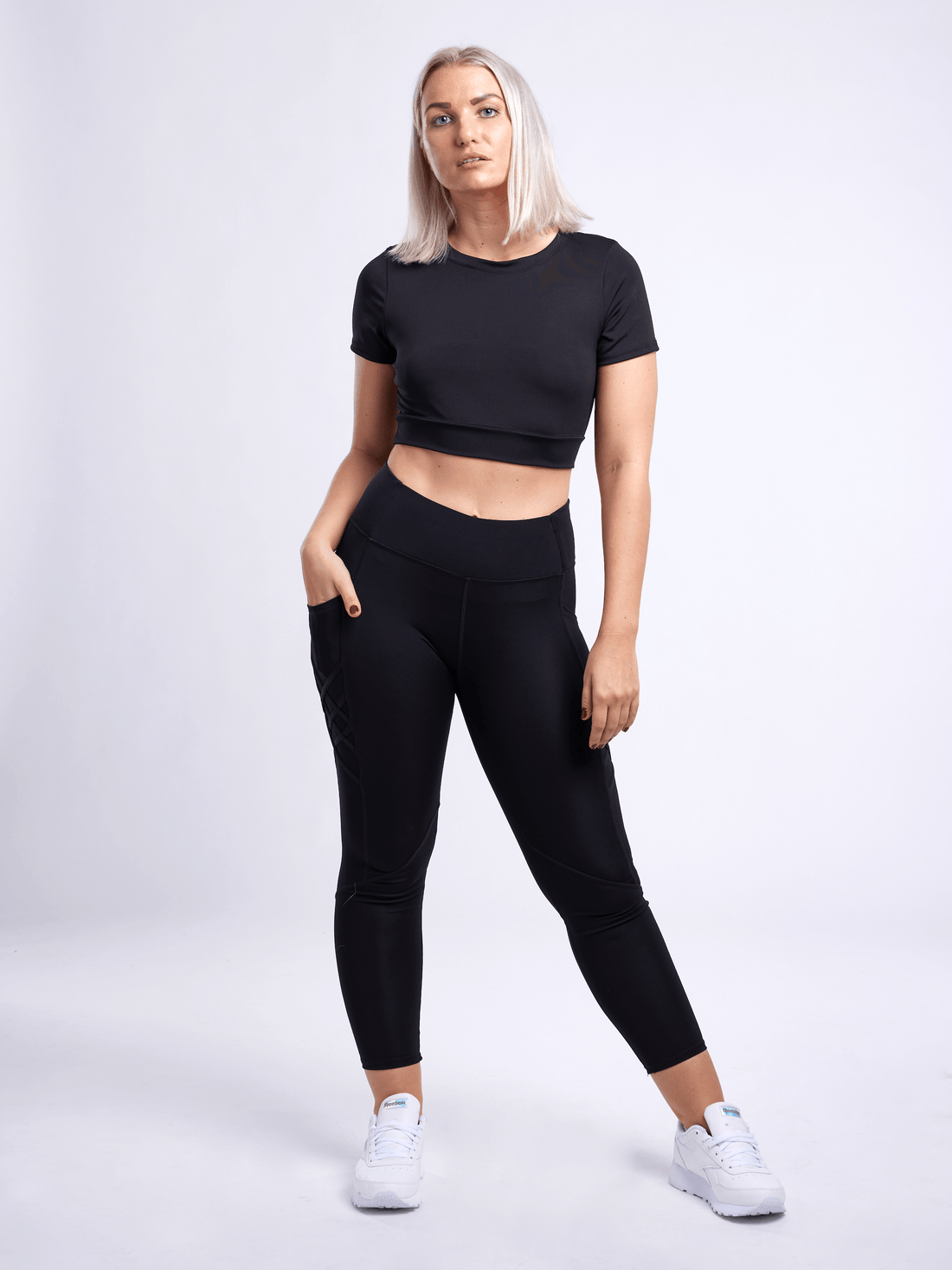 JupiterGear Women's Short-Sleeve Workout Crop Top