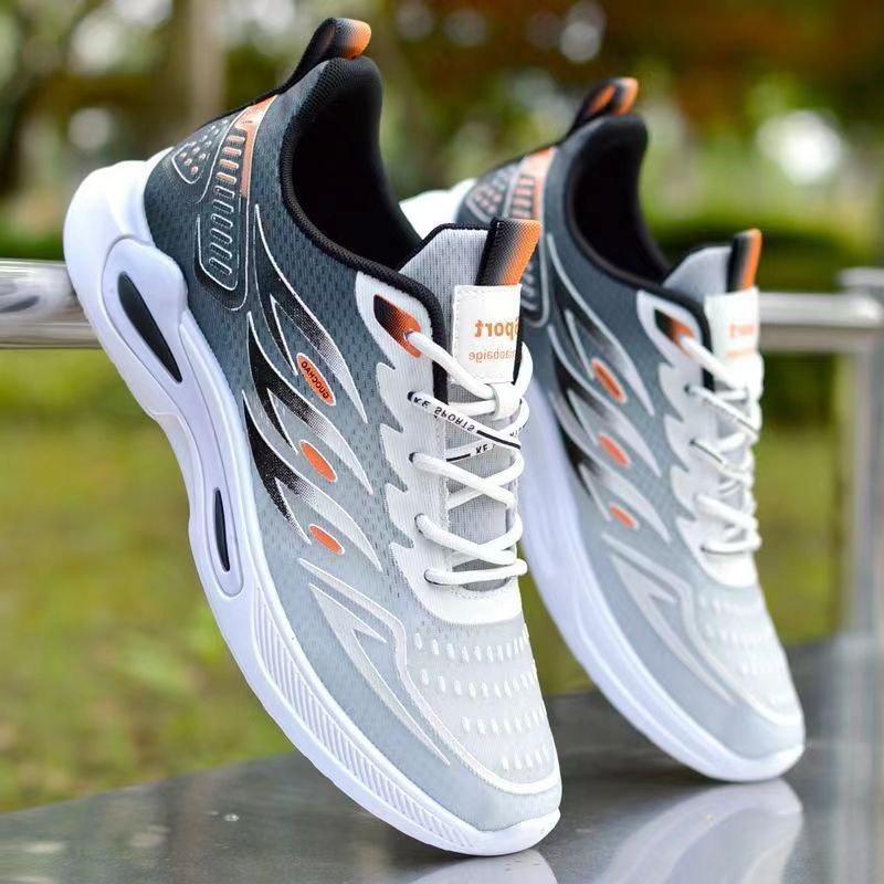 Men's Breathable Mesh Running Shoes - Lightweight Non-Slip Athletic Sneakers