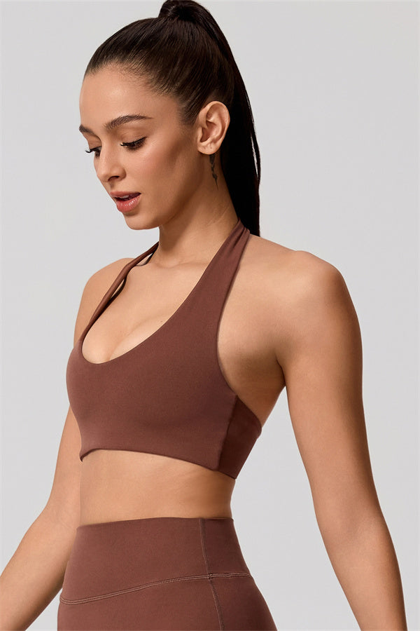 The Nestle Women's Sports Bra Straight Leg Pants 2-Piece Set