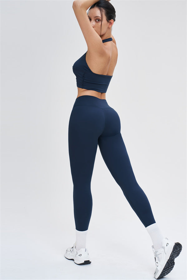 Women's The Stride Crop Top Isabella Leggings 2-Piece Set