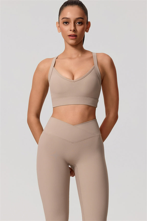Women's The Daze Sports Bra Flared Leggings 2-Piece Set