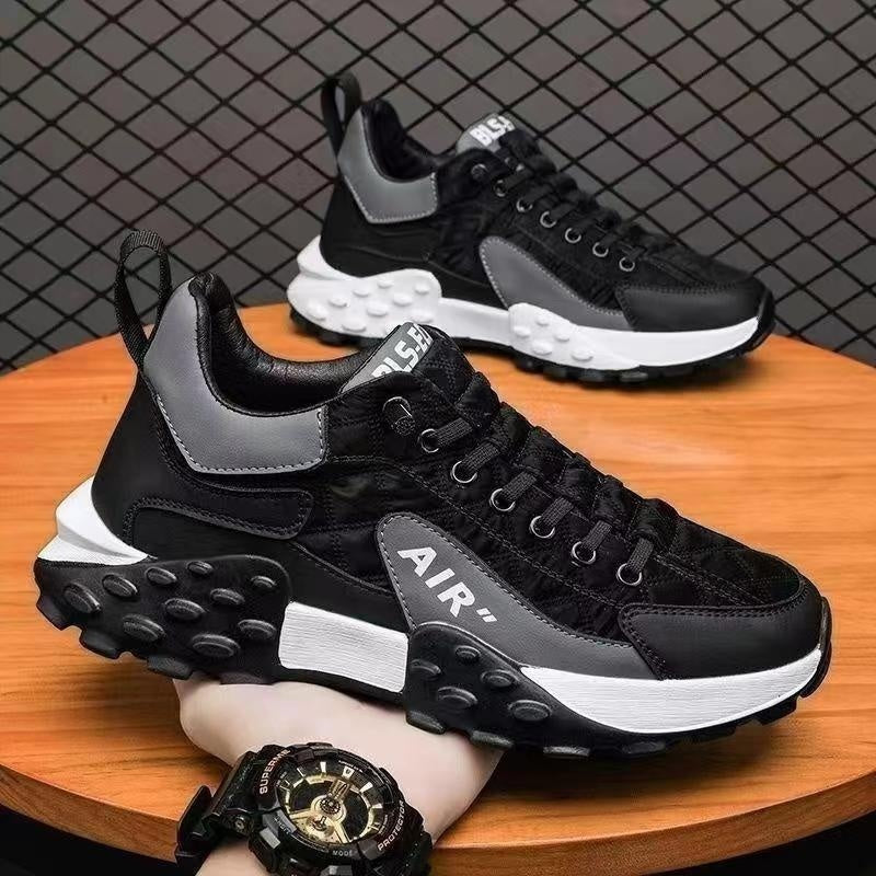 Men's Casual Versatile Thick Bottom Wear-resistant Sports Sneakers