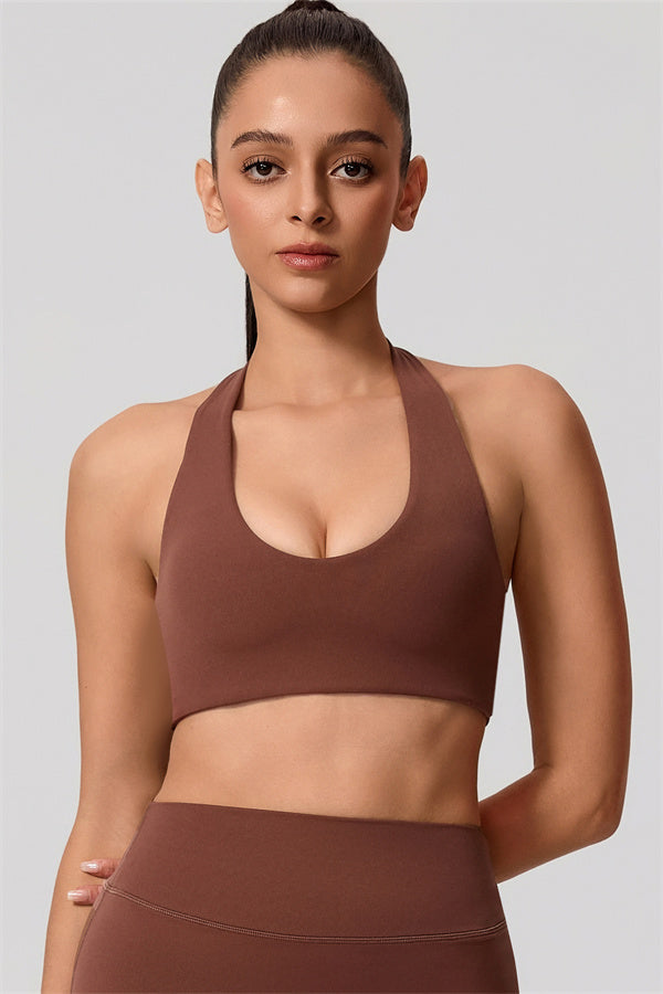 The Nestle Women's Sports Bra Straight Leg Pants 2-Piece Set
