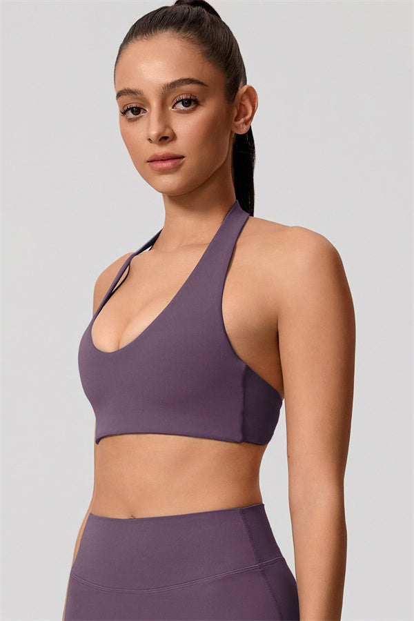 The Nestle Women's Sports Bra Straight Leg Pants 2-Piece Set
