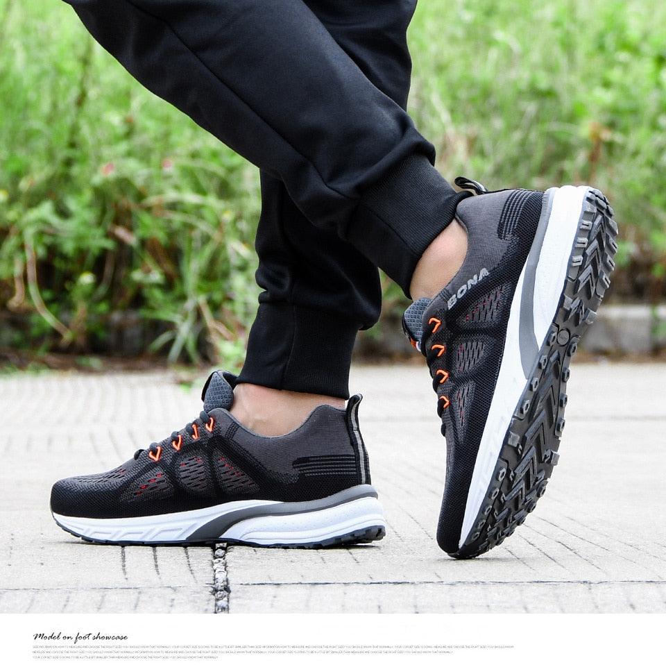 Men's Elegant Sport Mesh Trainers Lightweight Running Sneakers