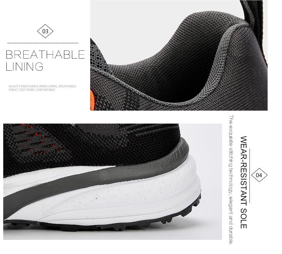 Men's Elegant Sport Mesh Trainers Lightweight Running Sneakers