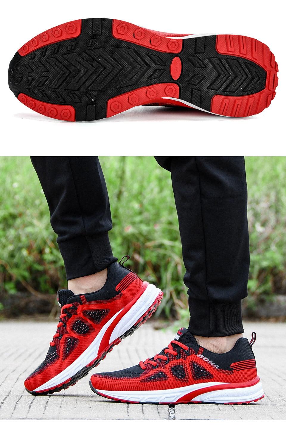 Men's Elegant Sport Mesh Trainers Lightweight Running Sneakers
