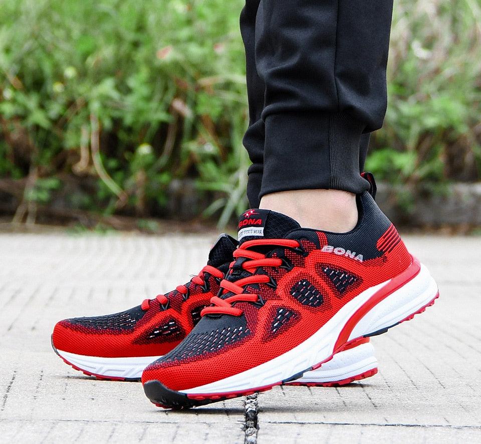 Men's Elegant Sport Mesh Trainers Lightweight Running Sneakers