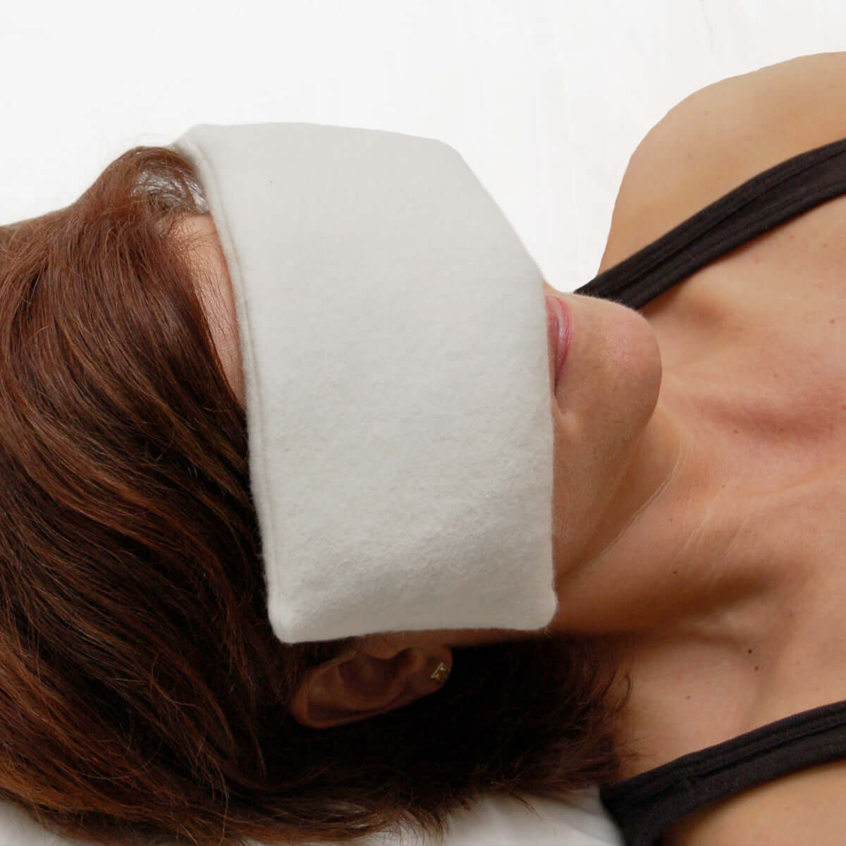 Eye Pillow Hot/Cold Aromatherapy Rectangular Shaped with 12 Herbs & Essential Oil