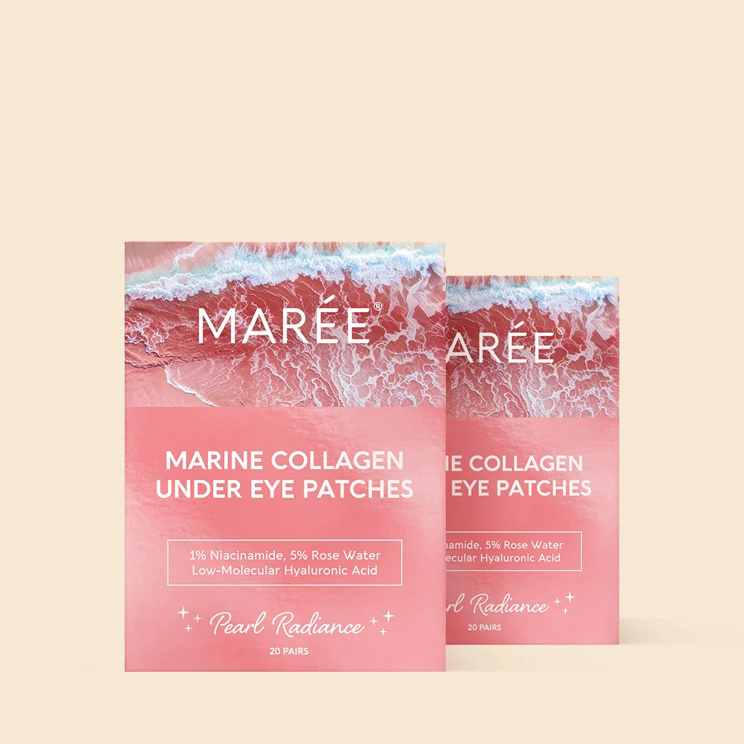 MAREE Pink Eye Patches for Puffy Eyes
