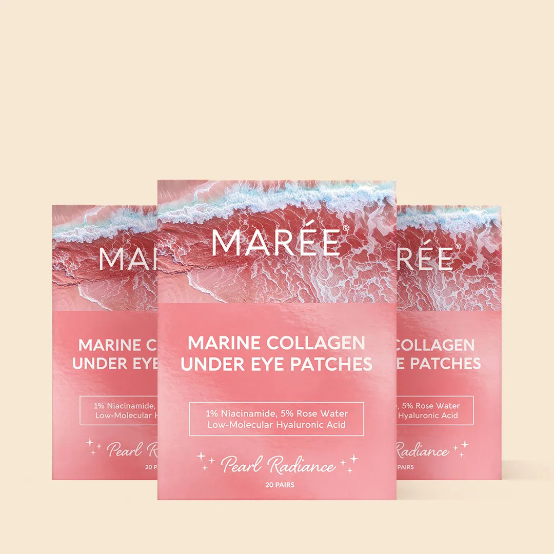 MAREE Pink Eye Patches for Puffy Eyes