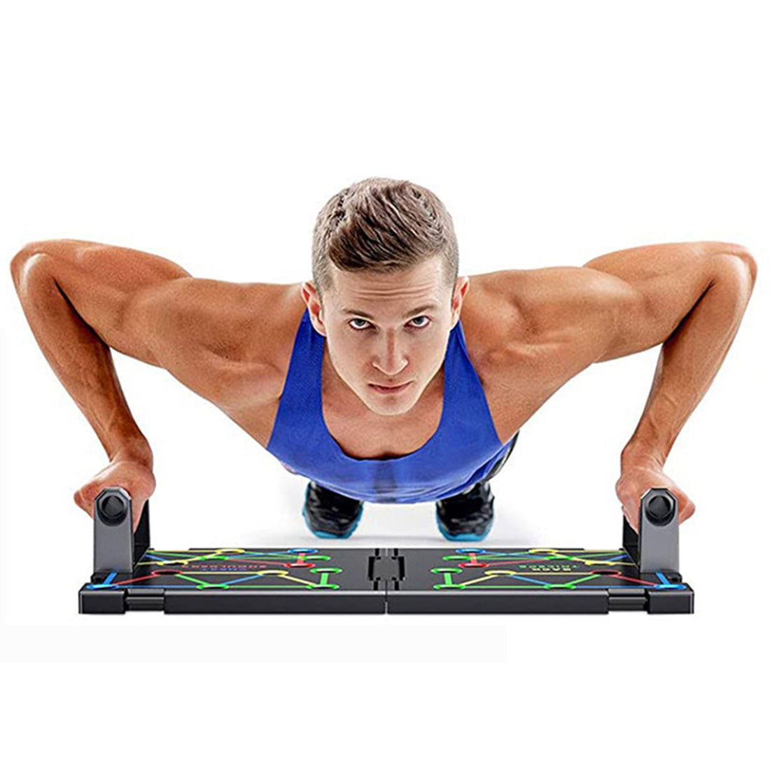 9 in 1 Push Up Rack Board System Fitness