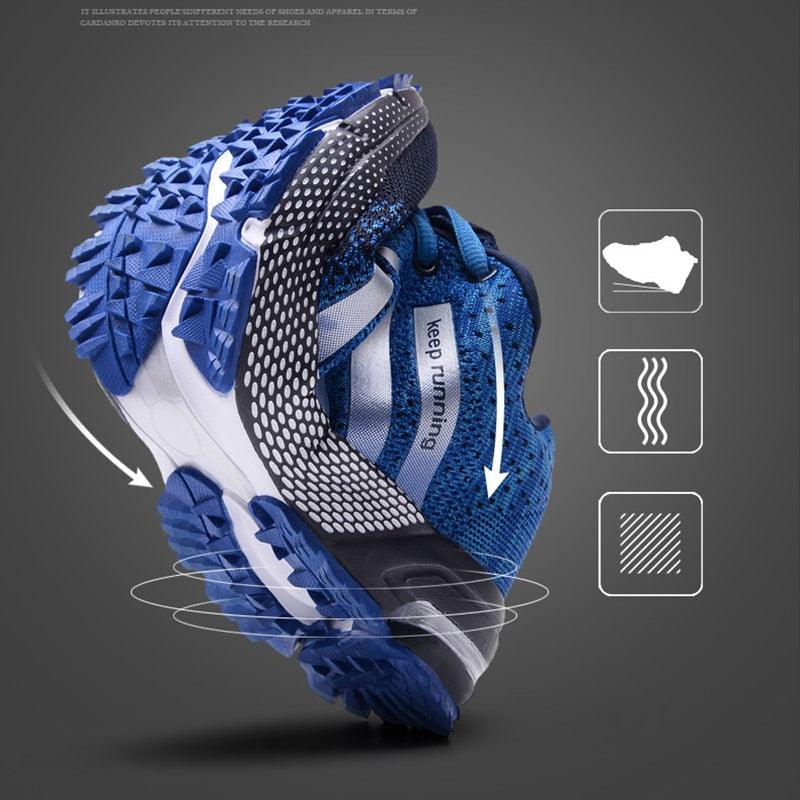 Men's or Women's Breathable Running Sneakers