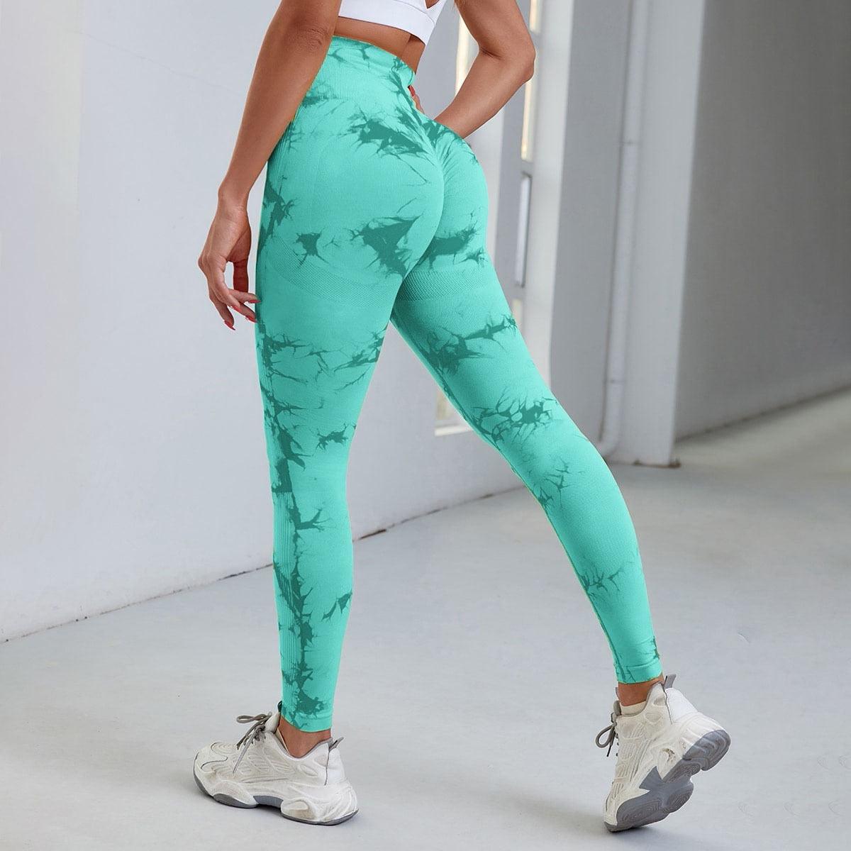 Women's Seamless High Waist Tummy Control Leggings For Fitness Yoga Workout