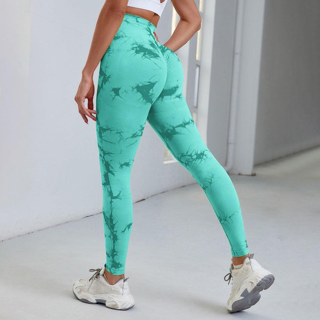 Women's Seamless High Waist Tummy Control Leggings For Fitness Yoga Workout