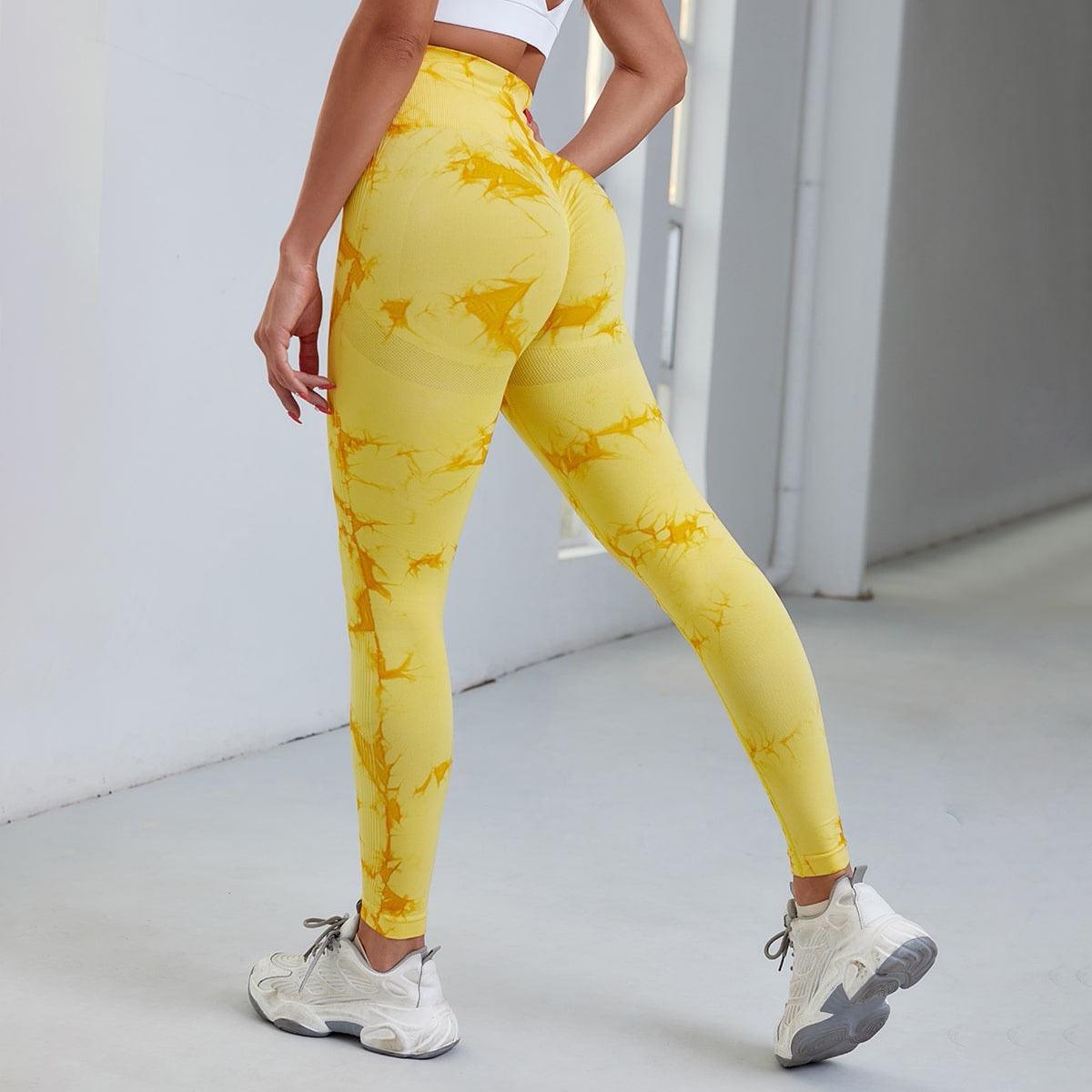 Women's Seamless High Waist Tummy Control Leggings For Fitness Yoga Workout