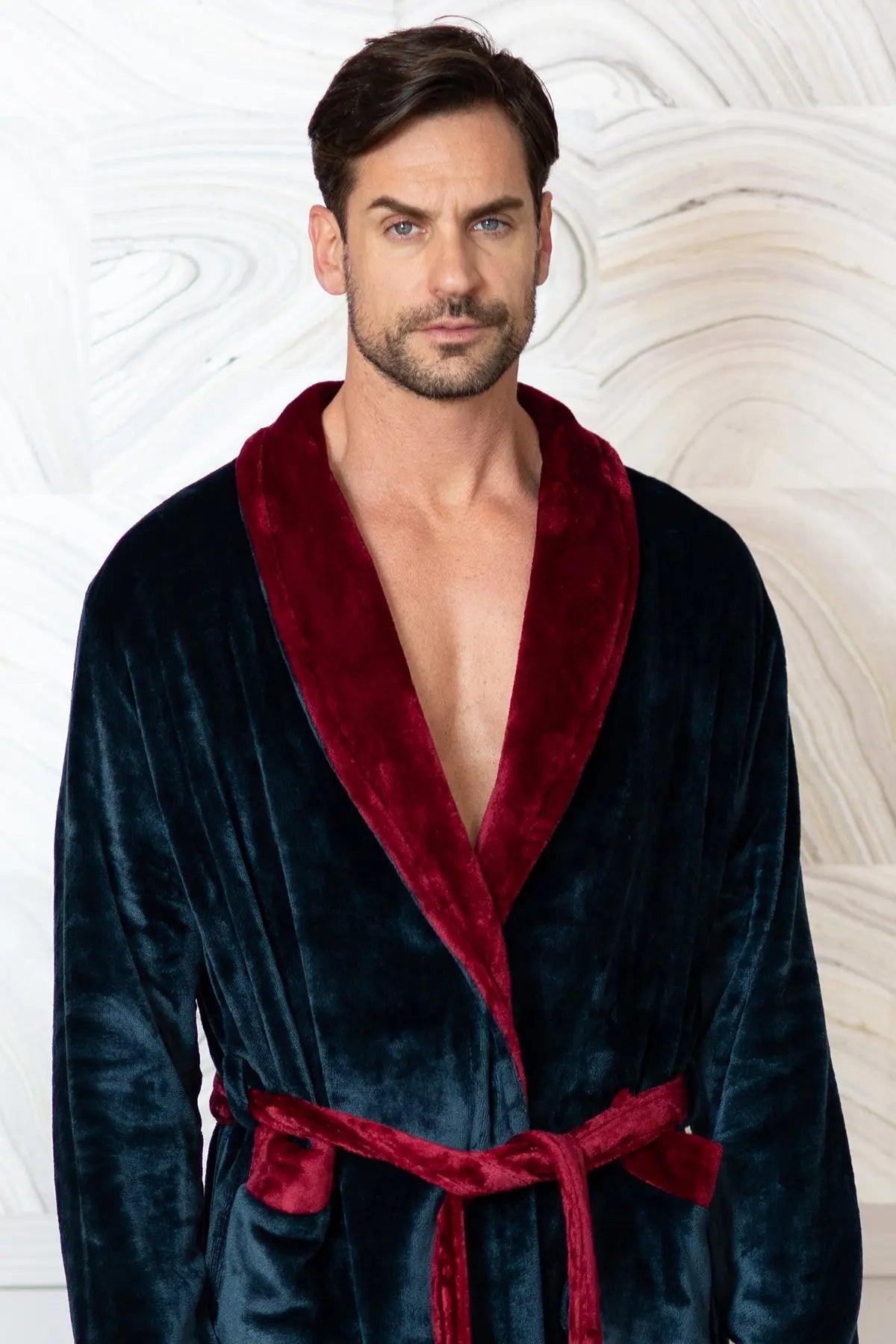 Men'sCozy Plush Robes – Built for Comfort, Designed to Last