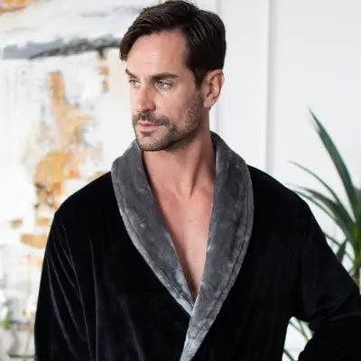 Men'sCozy Plush Robes – Built for Comfort, Designed to Last
