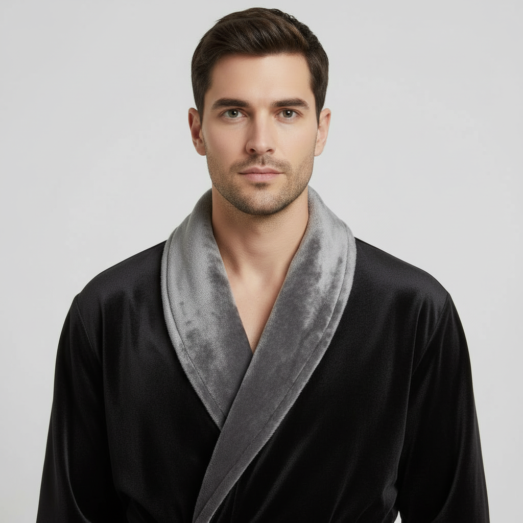 Men'sCozy Plush Robes – Built for Comfort, Designed to Last