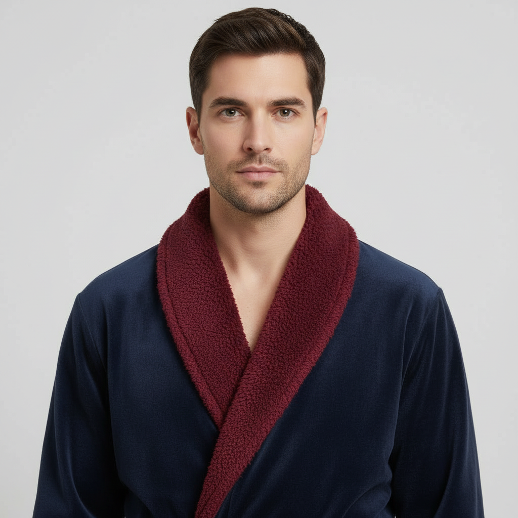 Men'sCozy Plush Robes – Built for Comfort, Designed to Last