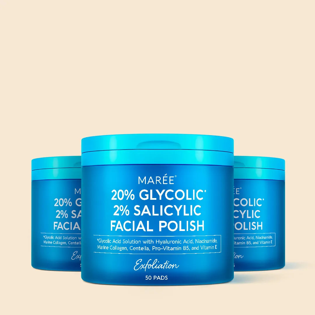Marée® Glycolic & Salicylic Acid Peel Pads