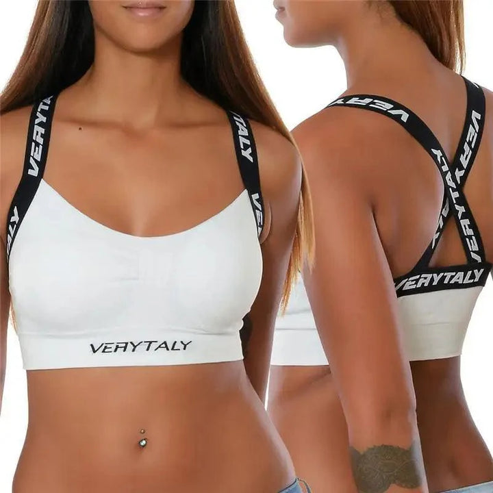 High Quality Fitness Sports Cropped for Women And Girls Bustier Skinny Sports Bra