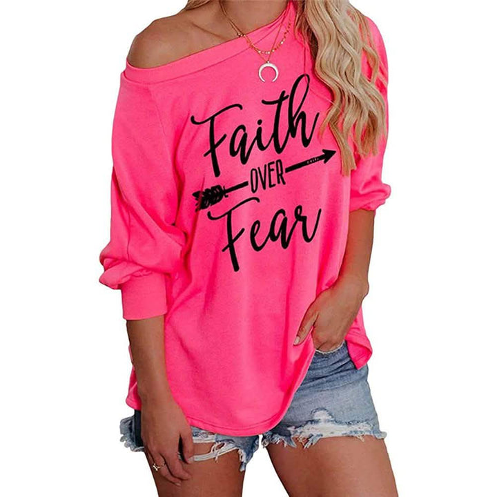 Women's Faith Over Fear Long Sleeve T-Shirt