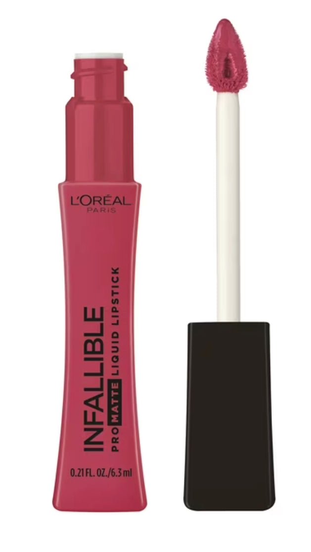 L'Oreal Paris Infallible Pro Matte Liquid Lipstick, Raspberry Rose