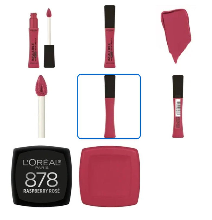 L'Oreal Paris Infallible Pro Matte Liquid Lipstick, Raspberry Rose