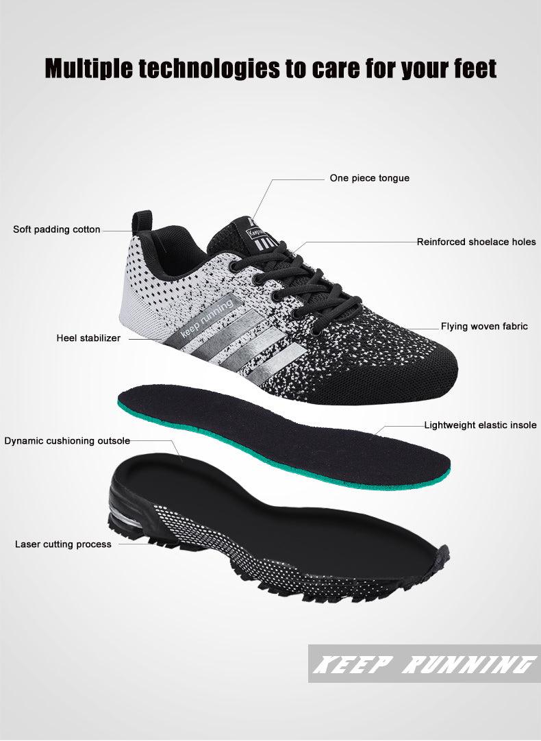 Luxury Sport Men's Mesh Breathable Casual Sneakers