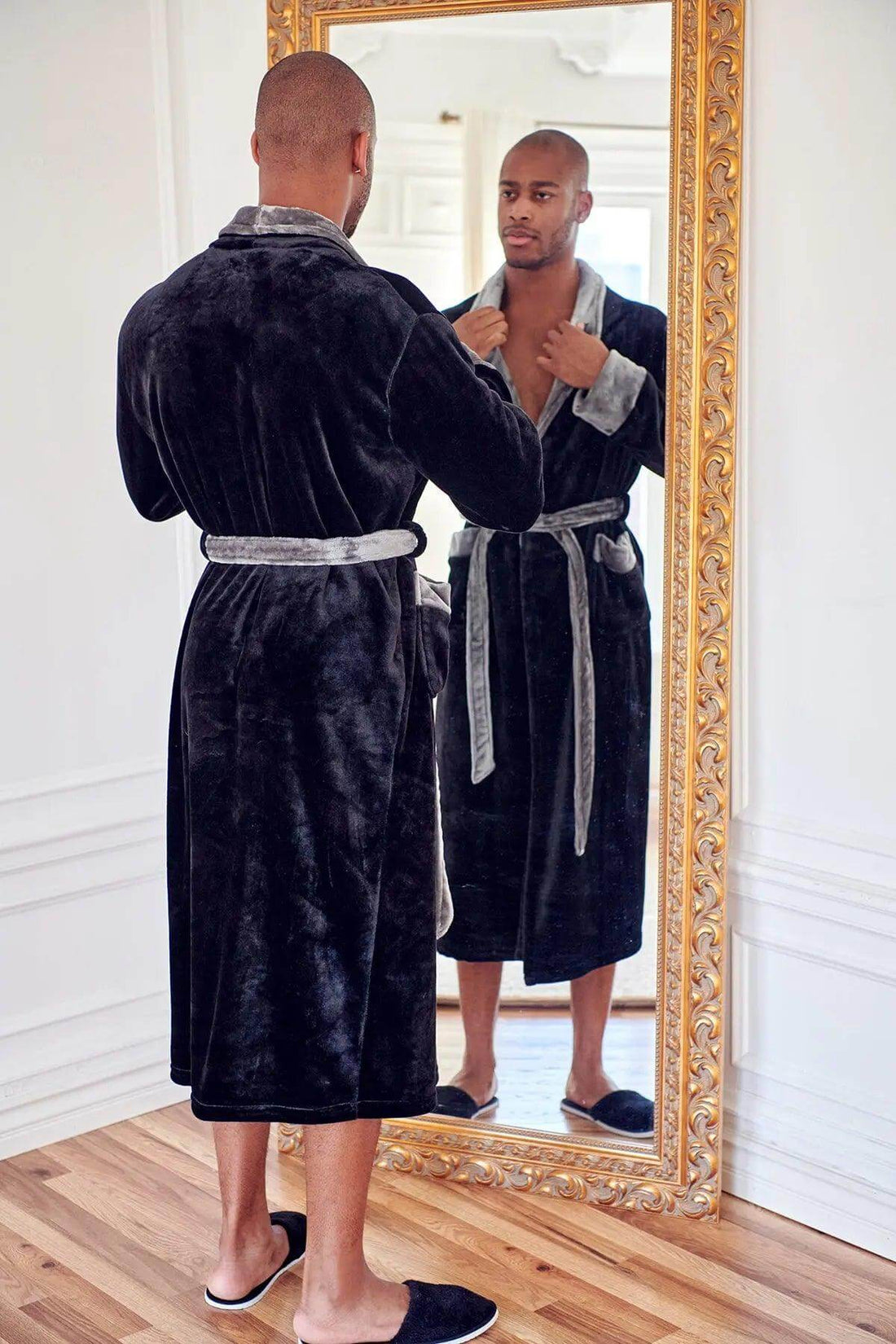 Men'sCozy Plush Robes – Built for Comfort, Designed to Last