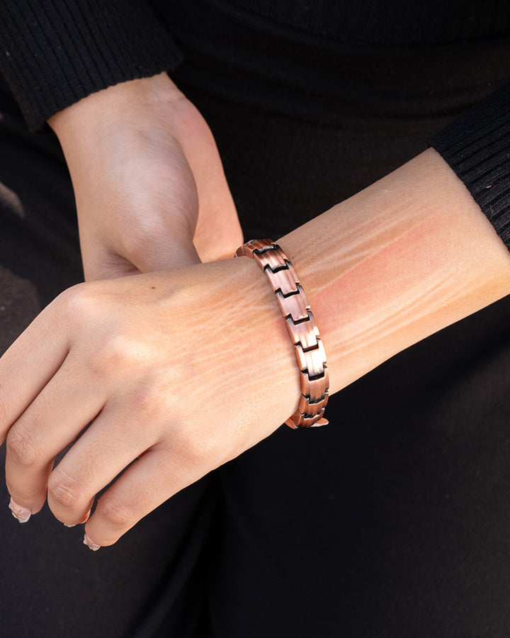 EllipseMAX Magnetic Copper Bracelet for Women