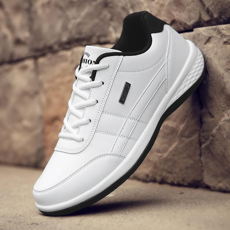 Men's Leather Casual Comfortable Luxury Sneakers