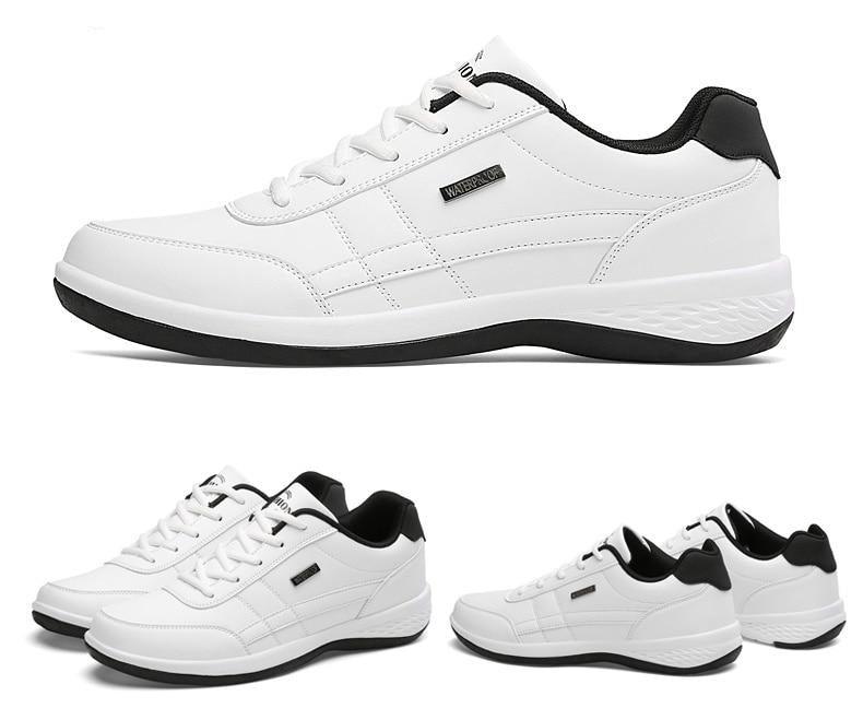 Men's Leather Casual Comfortable Luxury Sneakers