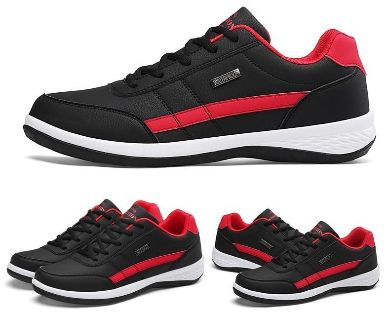 Men's Leather Casual Comfortable Luxury Sneakers