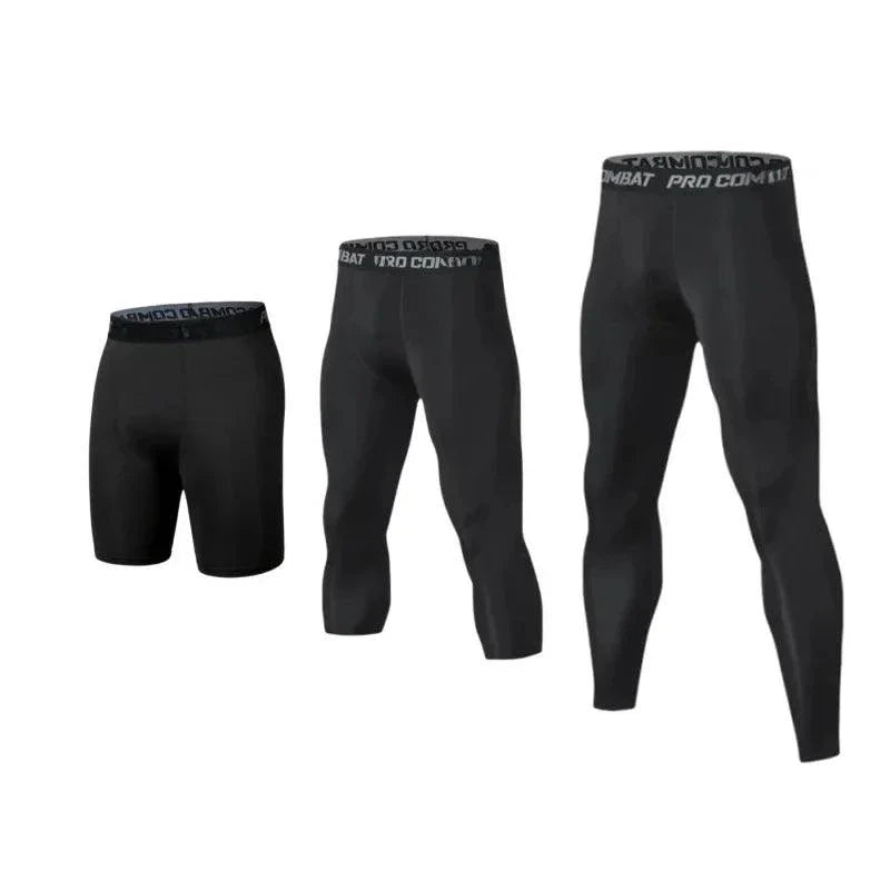 Men's Athletic Workout Compression Running Shorts