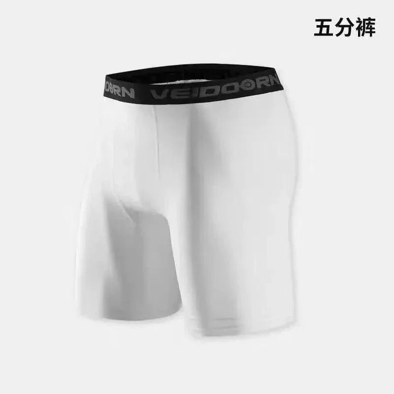 Men's Athletic Workout Compression Running Shorts
