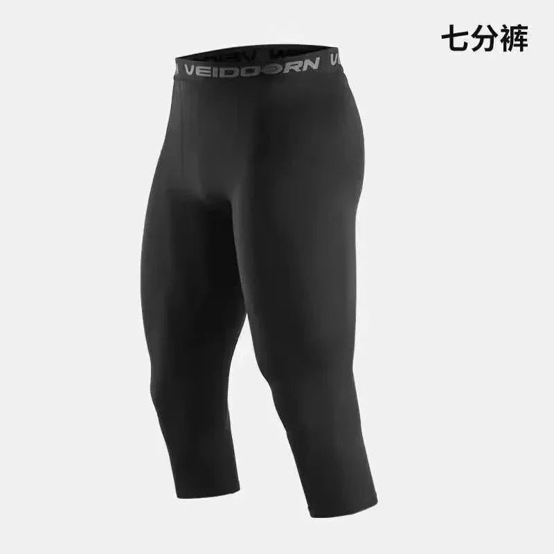 Men's Athletic Workout Compression Running Shorts