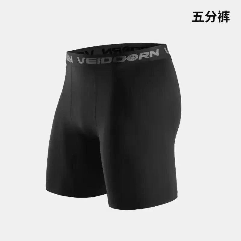 Men's Athletic Workout Compression Running Shorts