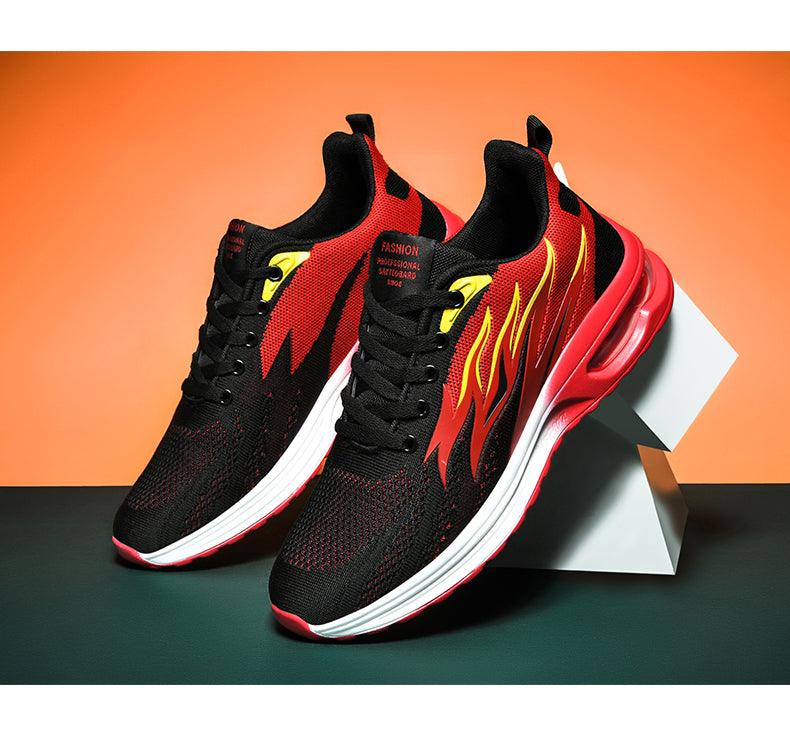 Men's Air Cushion Mesh Running Shoes For Walking Gym Jogging Training Fitness
