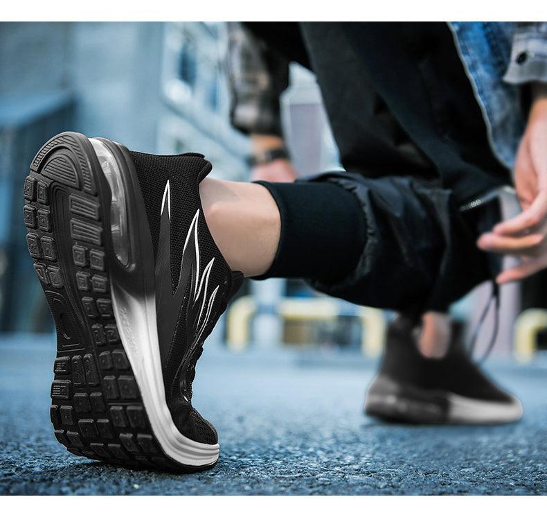 Men's Air Cushion Mesh Running Shoes For Walking Gym Jogging Training Fitness
