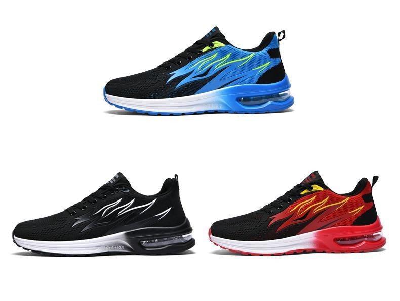 Men's Air Cushion Mesh Running Shoes For Walking Gym Jogging Training Fitness