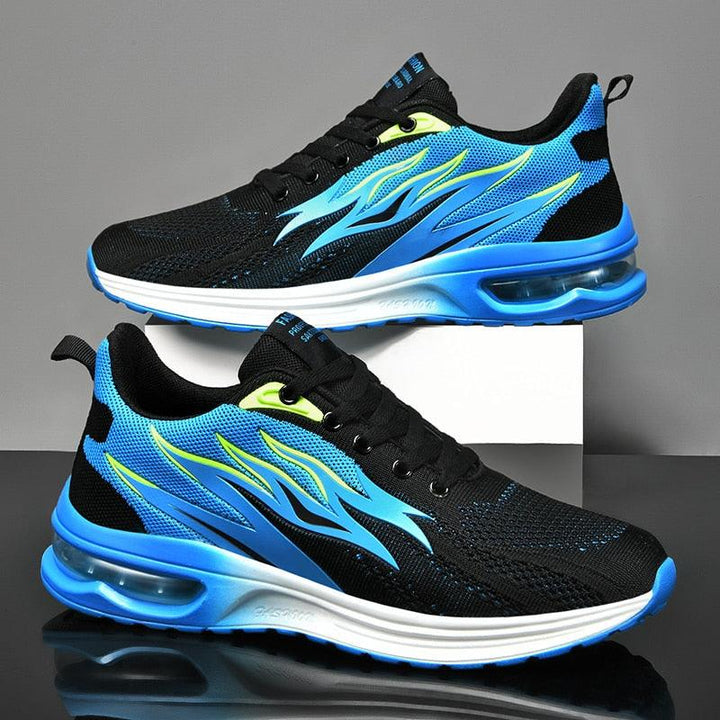 Men's Air Cushion Mesh Running Shoes For Walking Gym Jogging Training Fitness